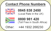Contact Phone Number 0845 838 2450